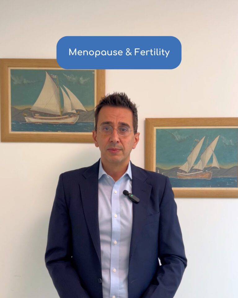 Our Director, Dr Sarris, discusses menopause, the different types, and potential fertility treatments. Listen to find out more 💙