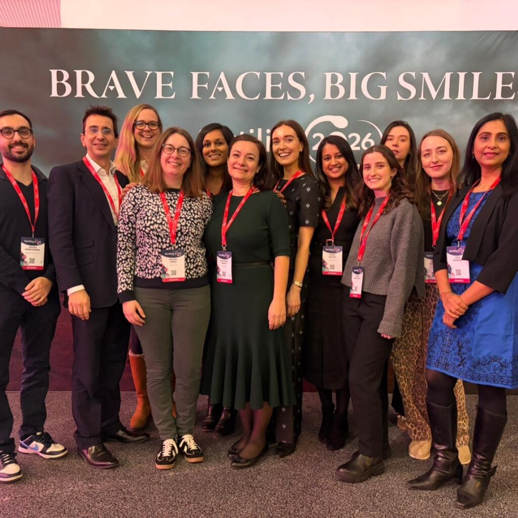 ✨ Fertility 2026 | Edinburgh ✨

This week, our team attended the Fertility 2026 Conference in Edinburgh, focused on Shaping our Future in reproductive science and fertility care. 

It was a pleasure to see our team represented this year, being able to connect with fellow peers, and discussing the latest research and innovation across the field. 

A huge thank you to Dr Sarris, Sarah Evans, Rachel Imrie, Anastasia Mania, Sesh Sunkara, Niyati, Emily, Nicole, Ranjana Raj, Loizos, Maria and Simona for representing King’s Fertility.

We’re proud to be part of a community committed to learning, collaboration, and advancing patient care, and we look forward to continuing these discussions beyond the conference floor.