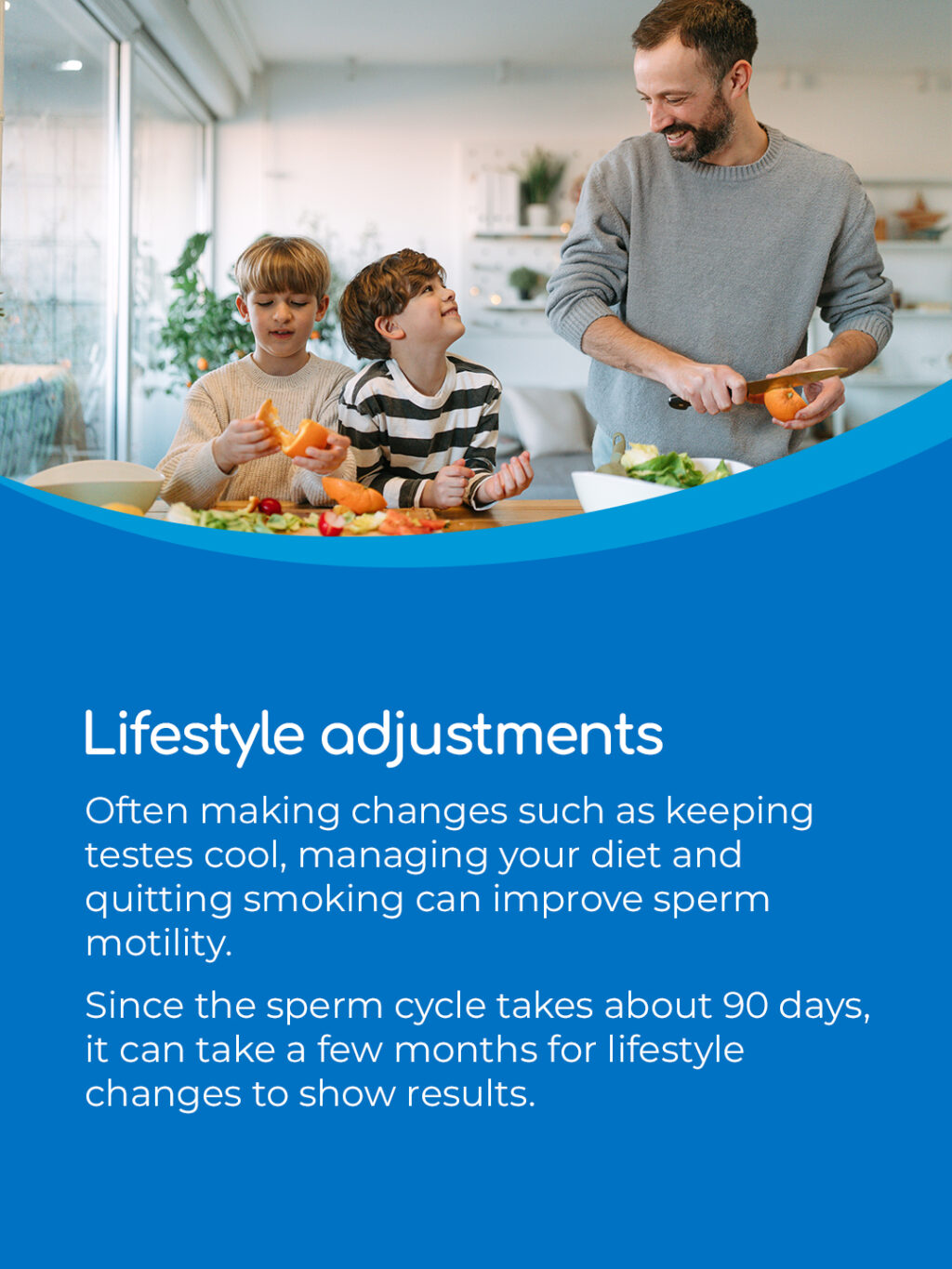 If you're diagnosed with slow swimmers, there's lots of treatment options that can help.

However, which treatment we recommend will depend entirely on what exactly's causing the issue. That's why it's essential to come in for a consultation so we can determine the best next steps for you personally.