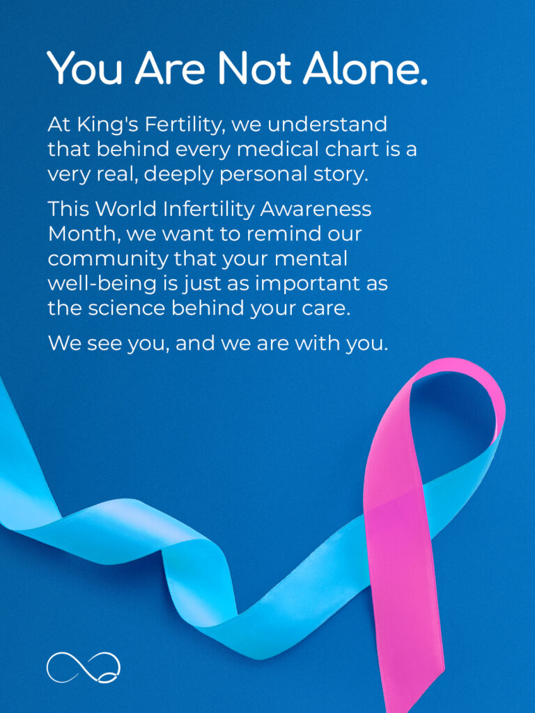 June is World Infertility Awareness Month. 🤍

We know that the path to parenthood isn’t always a straight line. It can be filled with hope, but also heartbreak, frustration, and quiet struggles. If you are navigating fertility challenges right now, we want you to know: your feelings are entirely valid, and you are not alone.

 Whether you're just starting to look for answers or are deep into your journey, we are here for you. Reach out to our team at the link in our bio whenever you are ready.

#WorldInfertilityAwarenessMonth #KingsFertility #FertilityJourney #TTCCommunity #FertilitySupport #YouAreNotAlone #IVFJourney #FertilityAwareness