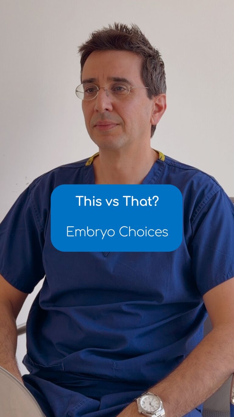Dr. Sarris breaks down embryo decisions in "This or That?" style – Day 5, best grade and hatching all play key roles in success.

Know your lineup better! 💙

#EmbryoThisOrThat #KingsFertility #DrSarris