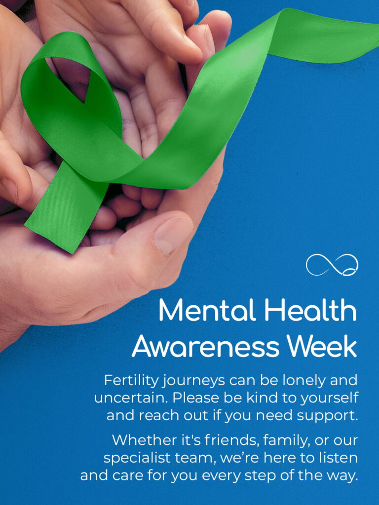 It’s Mental Health Awareness Week 🤍

For those on their fertility journey, it’s important to remember that feelings of uncertainty and loneliness are incredibly common. Remain kind to yourself during this chapter and don’t hesitate to reach out for help if you need it. Whether that’s to friends, family, a support group or our specialist support team. We’re here to offer compassion, care and an understanding ear this week and every week.

#mentalhealth #ivf #fertility