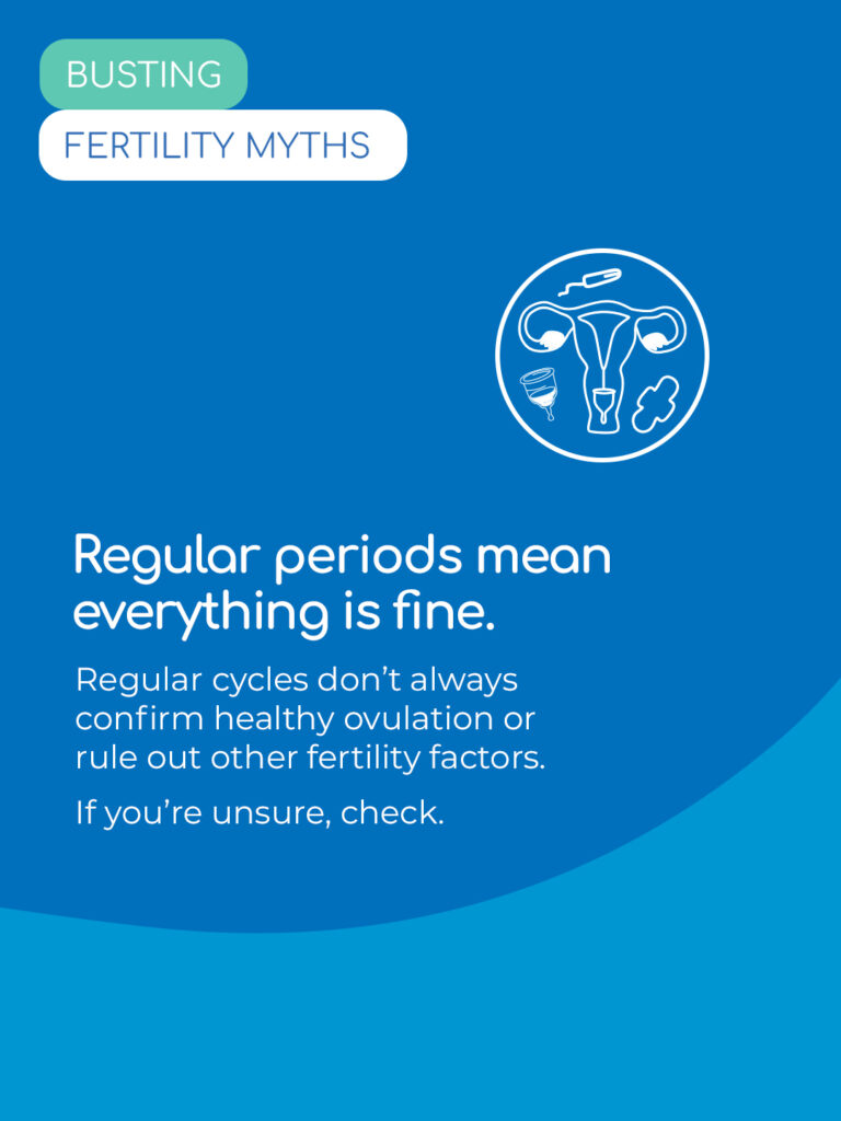 A predictable cycle is helpful, but it doesn’t tell the whole story.

If you’ve been trying for a while without success, testing can provide clarity and direction.

Don’t rely on guesswork.

#KingsFertility #FertilityTesting #WomensHealth #TTCJourney