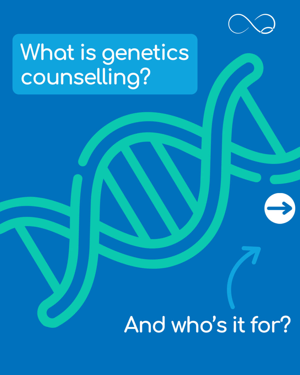 Genetics counselling can help you understand your family history and explore the likelihood of passing on a hereditary condition to your child.

If you’re thinking about starting or growing your family and have concerns about a genetic condition, we’re here to help. Our genetics counsellors are compassionate, patient and help you make a personalised plan without ever telling you what to do. 

If you’d like to find out more, please don’t hesitate to reach out. 

#Fertility