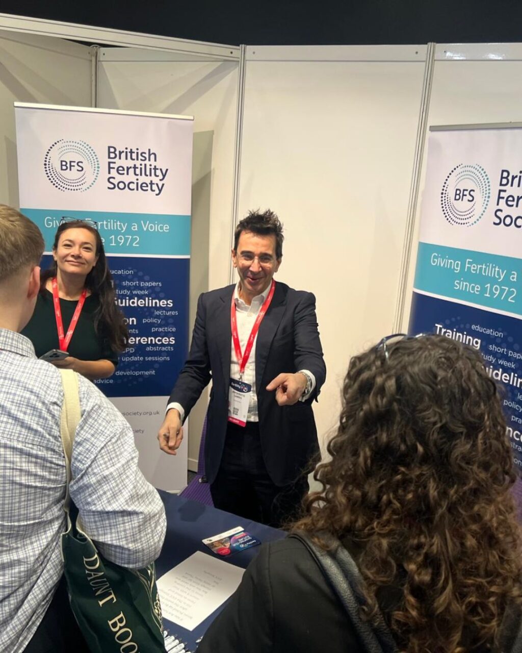 ✨ Fertility 2026 | Edinburgh ✨

This week, our team attended the Fertility 2026 Conference in Edinburgh, focused on Shaping our Future in reproductive science and fertility care. 

It was a pleasure to see our team represented this year, being able to connect with fellow peers, and discussing the latest research and innovation across the field. 

A huge thank you to Dr Sarris, Sarah Evans, Rachel Imrie, Anastasia Mania, Sesh Sunkara, Niyati, Emily, Nicole, Ranjana Raj, Loizos, Maria and Simona for representing King’s Fertility.

We’re proud to be part of a community committed to learning, collaboration, and advancing patient care, and we look forward to continuing these discussions beyond the conference floor.
